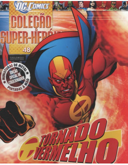 DC COMICS COLEÇAO SUPER HEROIS 048 TORNADO VERMELHO