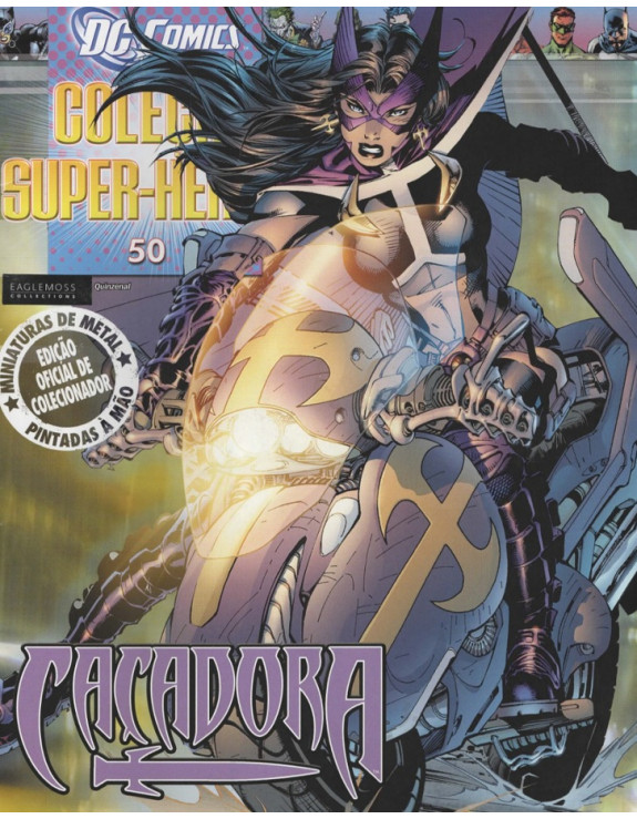 DC COMICS COLEÇAO SUPER HEROIS 050 CACADORA