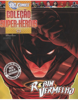 DC COMICS COLEÇAO SUPER HEROIS 053 ROBIN VERMELHO