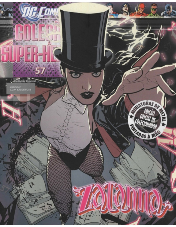 DC COMICS COLEÇAO SUPER HEROIS 057 ZATANNA
