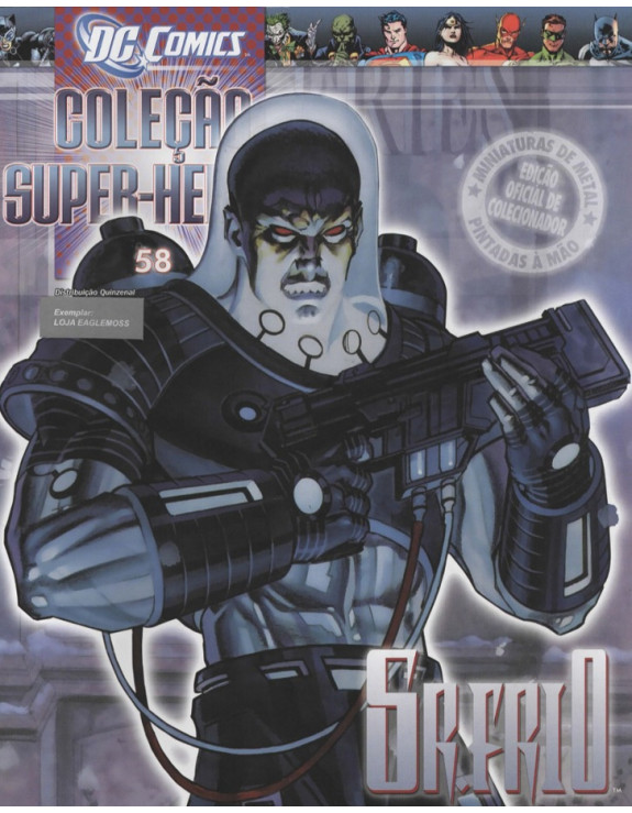 DC COMICS COLEÇAO SUPER HEROIS 058 SR FRIO