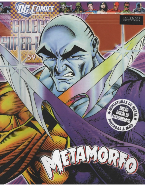 DC COMICS COLEÇAO SUPER HEROIS 059 METAMORFO