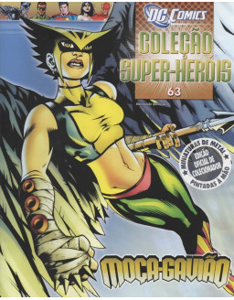 DC COMICS COLEÇAO SUPER HEROIS 063 MOÇA GAVIAO