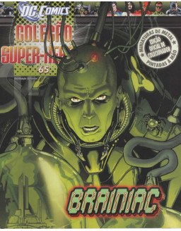 DC COMICS COLEÇAO SUPER HEROIS 065 BRAINIAC