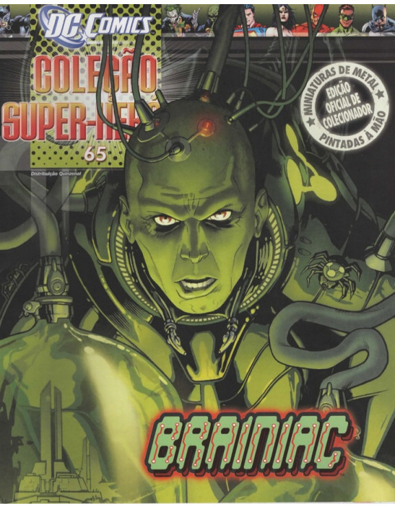 DC COMICS COLEÇAO SUPER HEROIS 065 BRAINIAC