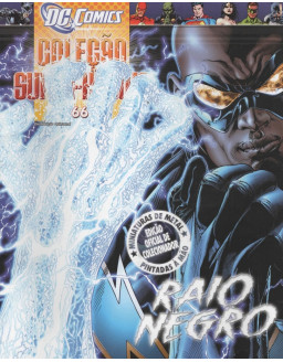 DC COMICS COLEÇAO SUPER HEROIS 066 RAIO NEGRO