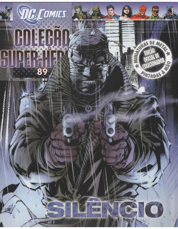 DC COMICS COLEÇAO SUPER HEROIS 089 SILENCIO