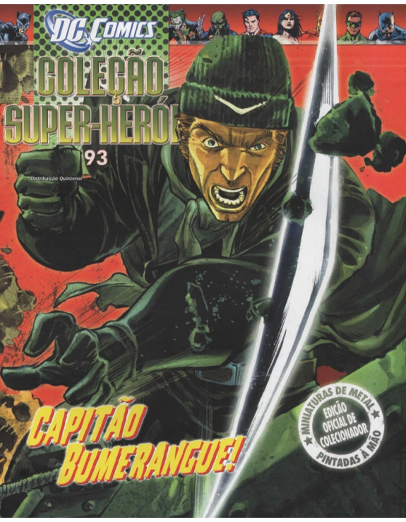 DC COMICS COLEÇAO SUPER HEROIS 093 CAPITAO BUMERANGUE