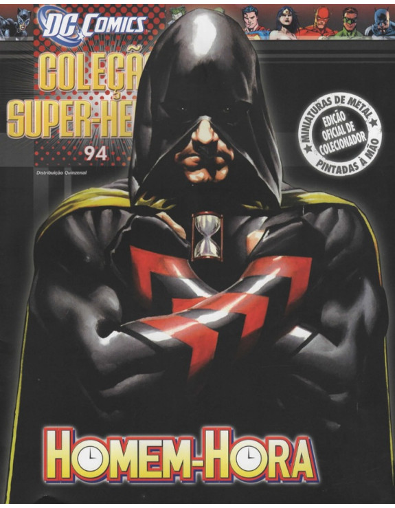 DC COMICS COLEÇAO SUPER HEROIS 094 HOMEM HORA