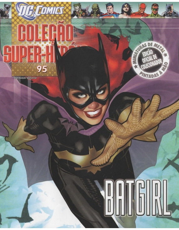 DC COMICS COLEÇAO SUPER HEROIS 095 BAT GIRL