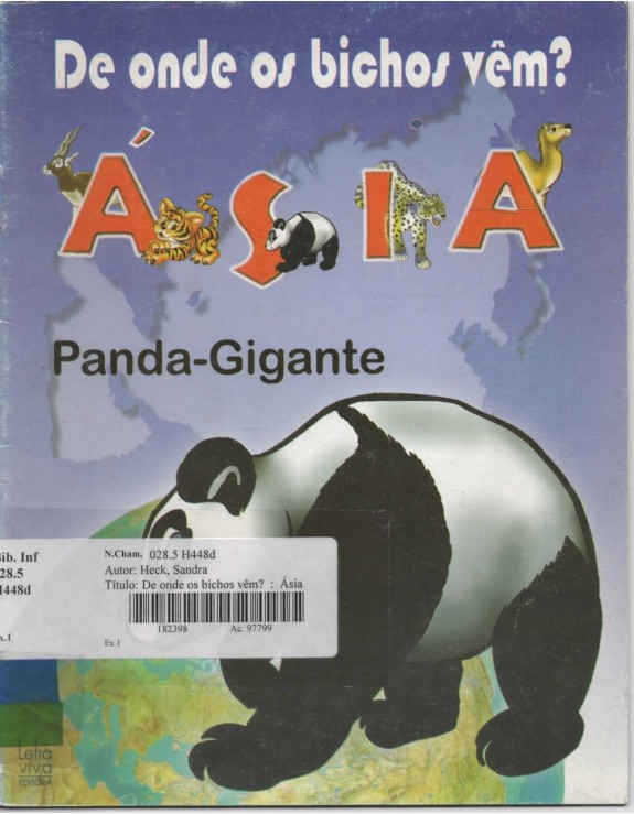 DE ONDE OS BICHOS VEM? ASIA - PANDA GIGANTE