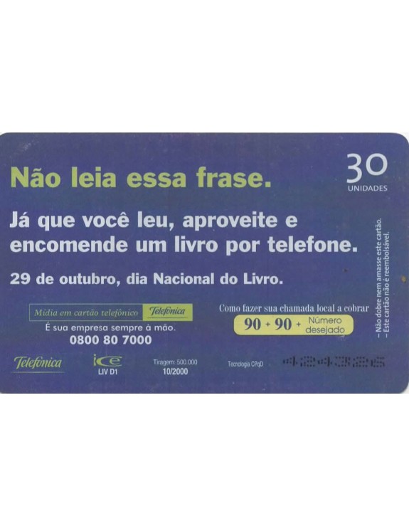 TELEFONICA - DIA DO LIVRO 