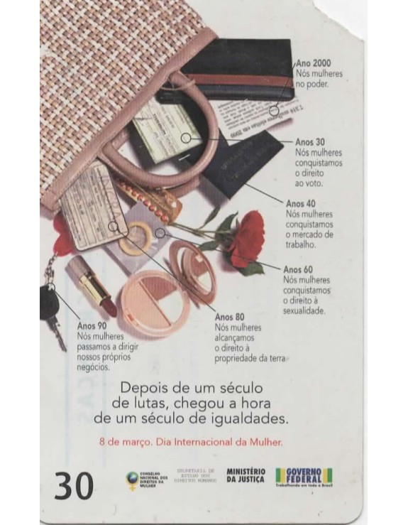 DIA INTERNACIONAL DA MULHER - 8 DE MARÇO