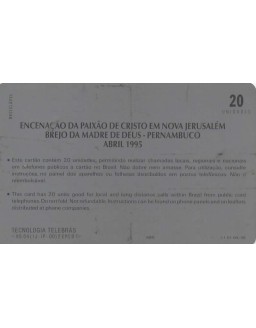ENCENAÇÃO DA PAIXAO DE CRISTO EM NOVA JERUSALEM - BREJO DE MADRE DE DEUS - PERNAMBUCO - ABRIL 1995