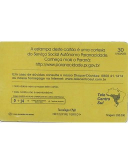 SERIE MUNICIPIOS DO PARANA 105 DE 399 - ENTRE RIOS DO OESTE 