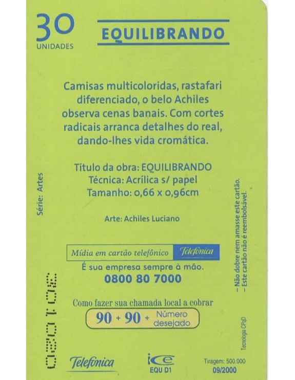TELEFONICA - SERIE ARTES - EQUILIBRANDO