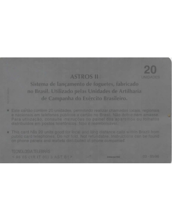 SERIE EXERCITO BRASILEIRO - ASTROS II