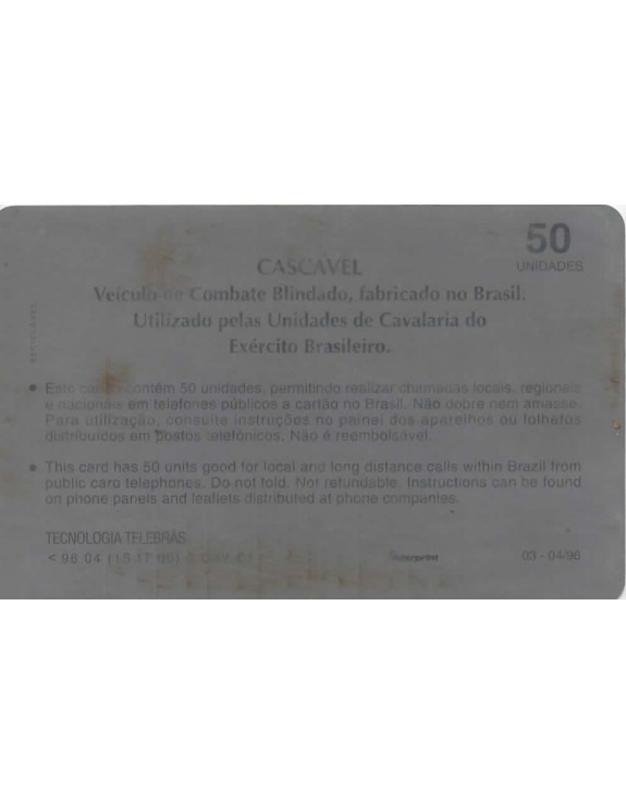SERIE EXERCITO BRASILEIRO - CASCAVEL