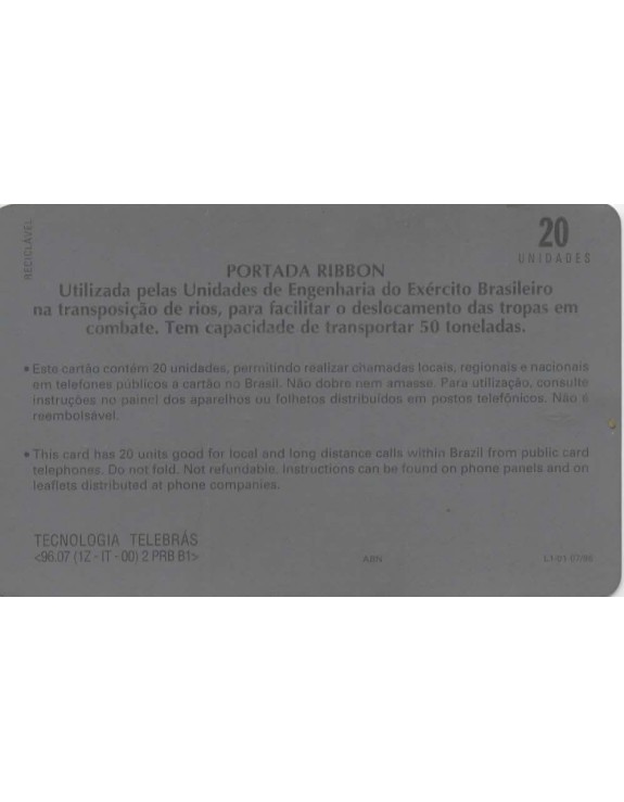 SERIE EXERCITO BRASILEIRO - PORTADA RIBBON