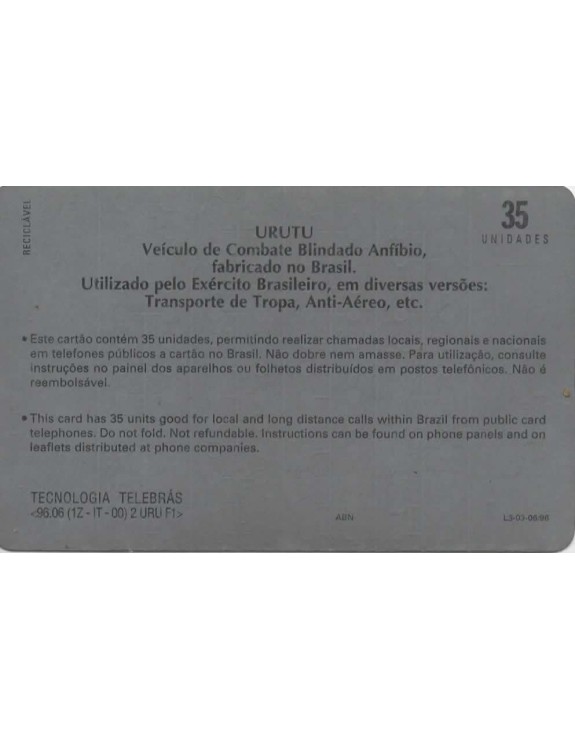 SERIE EXERCITO BRASILEIRO - URUTU