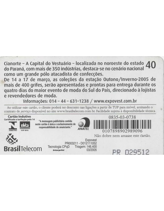 EXPOVEST - CIANORTE