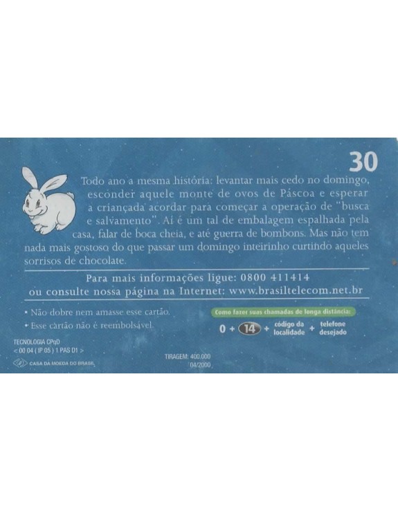 FELIZ PASCOA - TELEPAR