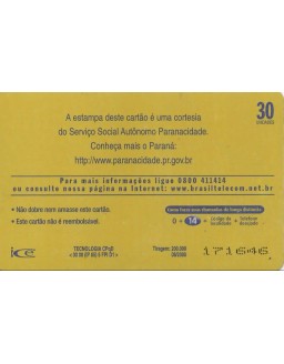 SERIE MUNICIPIOS DO PARANA 112 DE 399 - FERNANDES PIINHEIRO