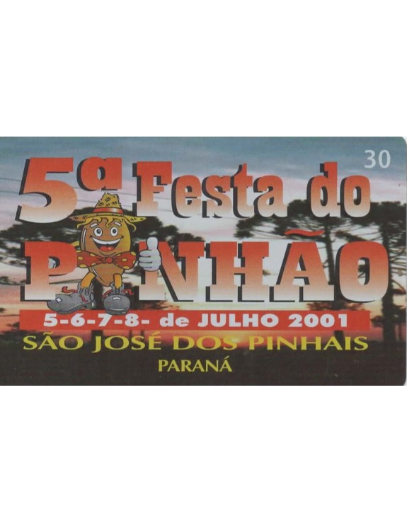 FESTA DO PINHAO - 5 FESTA 2001