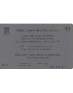 FESTA JUNINA - CARTAO COMEMORATIVO