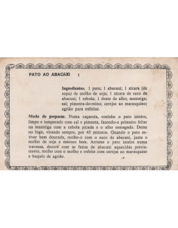 FICHARIO ANTIGO DE RECEITAS 001 E 002