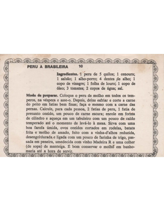 FICHARIO ANTIGO DE RECEITAS 009 E 010