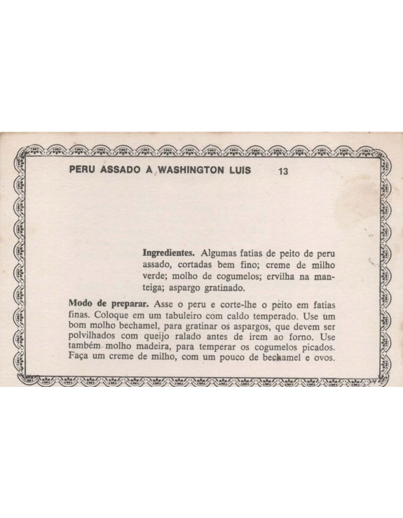 FICHARIO ANTIGO DE RECEITAS 013 E 014