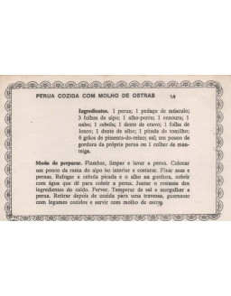 FICHARIO ANTIGO DE RECEITAS 013 E 014