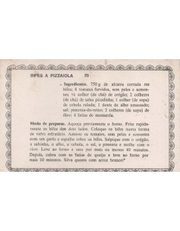 FICHARIO ANTIGO DE RECEITAS 035 E 036
