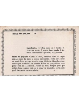 FICHARIO ANTIGO DE RECEITAS 035 E 036