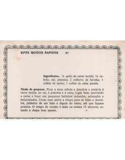 FICHARIO ANTIGO DE RECEITAS 041 E 042