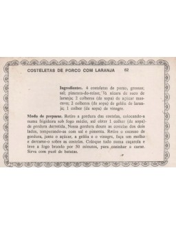 FICHARIO ANTIGO DE RECEITAS 061 E062