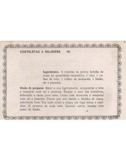FICHARIO ANTIGO DE RECEITAS 067 E 68