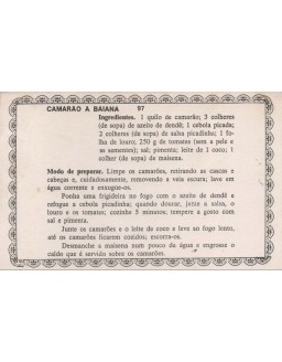 FICHARIO ANTIGO DE RECEITAS 097 E 98 