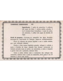 FICHARIO ANTIGO DE RECEITAS 103 E 104