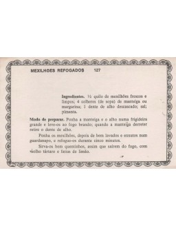 FICHARIO ANTIGO DE RECEITAS 127 E 128