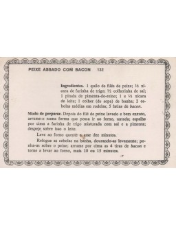 FICHARIO ANTIGO DE RECEITAS 131 E 132