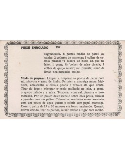 FICHARIO ANTIGO DE RECEITAS 137 E 138