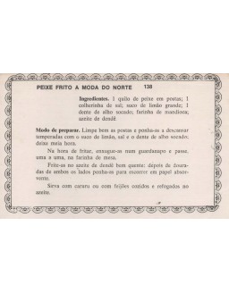 FICHARIO ANTIGO DE RECEITAS 137 E 138