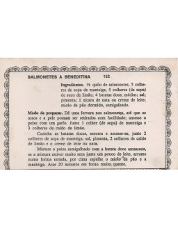 FICHARIO ANTIGO DE RECEITAS 151 E 152