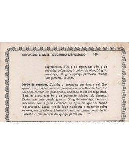 FICHARIO ANTIGO DE RECEITAS 169 E 170
