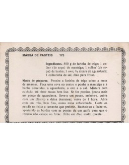 FICHARIO ANTIGO DE RECEITAS 175 E 176