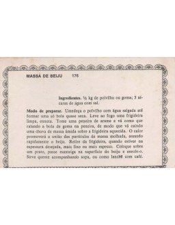 FICHARIO ANTIGO DE RECEITAS 175 E 176