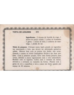 FICHARIO ANTIGO DE RECEITAS 213 e 214