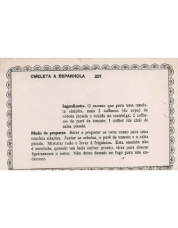FICHARIO ANTIGO DE RECEITAS 231 E 232